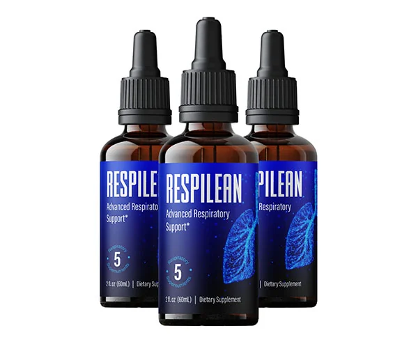 Respilean advanced respiratory support three-bottle pack